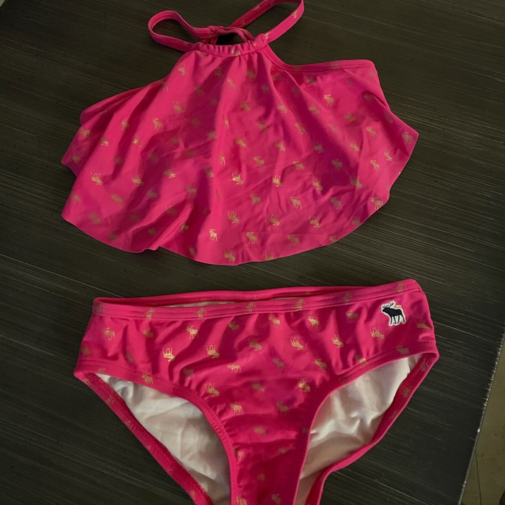 Abercrombie Kids 2 piece Swimsuit- Pink